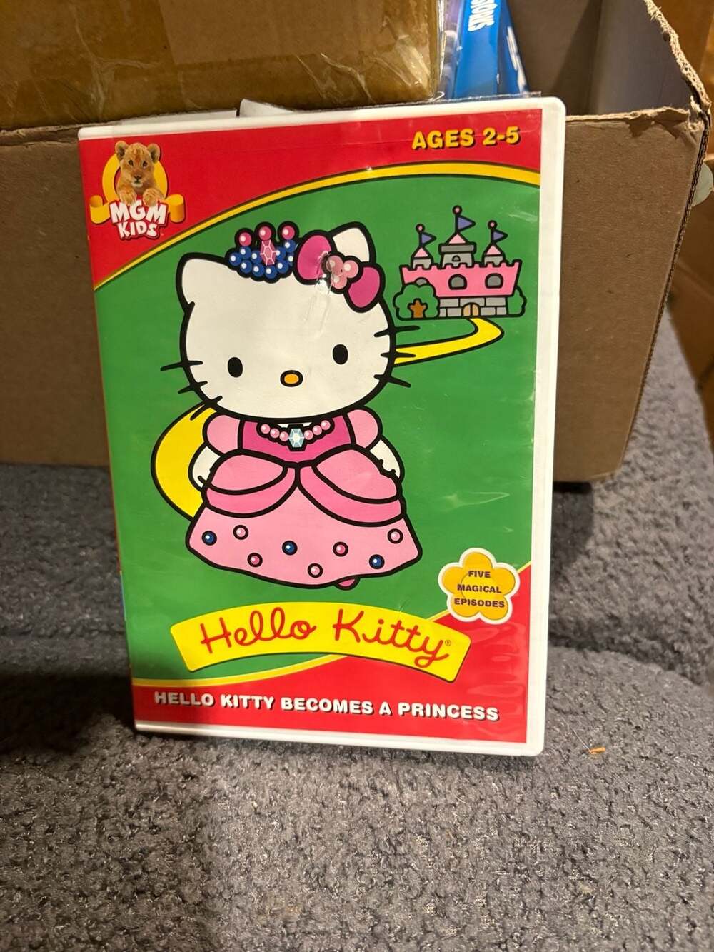 Hello Kitty Becomes a Princess DVD